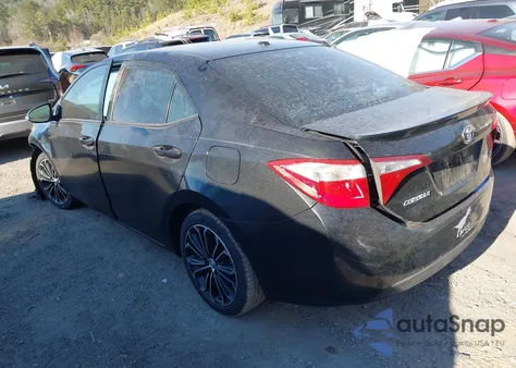 2014 Toyota Corolla S Plus z USA, uszkodzony, nr VIN 2T1BURHE9EC160957